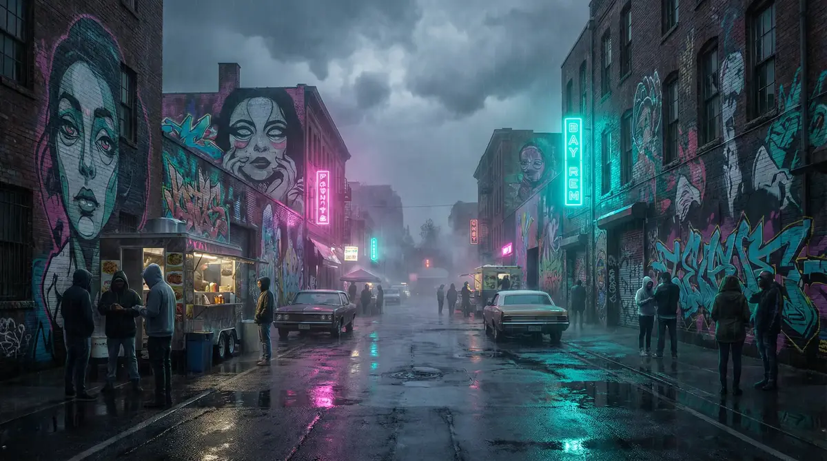 又黄又爽的无遮挡免费视频人妖 - 雨夜壁画街